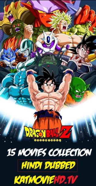 Dragon Ball Z All 15 Movie Collection Hindi Dubbed Bluray 720p 480p x264 Complete Pack